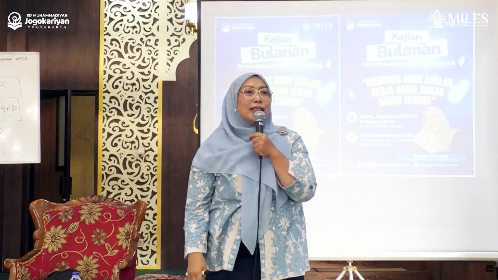 “Mendidik Anak adalah Kerja Sama, Bukan Serah Terima”, Pesan Bunda Wening dalam Kajian SD Muhammadiyah Jogokariyan